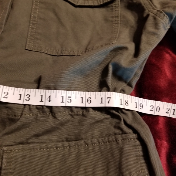 NWT 100% COTTON UTILITY CARGO ARMY GREEN BEACH HIKING TRAVEL EVERYDAY JA… - Picture 14 of 15